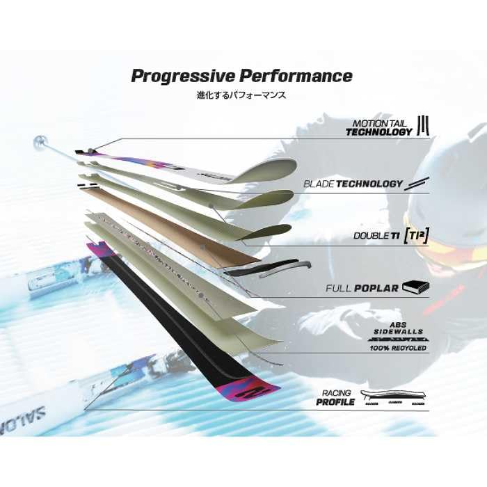 Amazon | サロモン スキー板 2026 SALOMON ADDIKT PRO 66 + MI12 GW